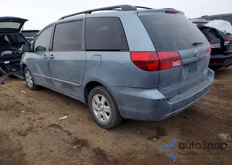2004 Toyota Sienna Xle z USA, uszkodzony, nr VIN 5TDZA22C14S165193